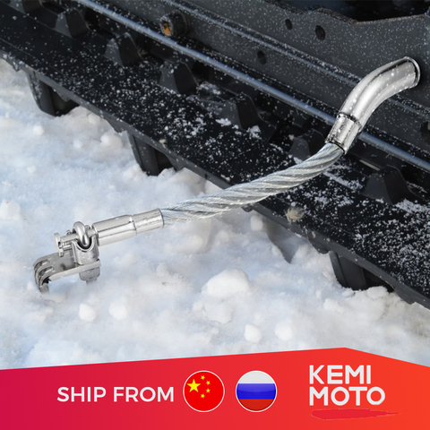Rompehielos de acero para nieve, rascador de hielo inverso no inverso para Polaris, Yamaha, Arctic Cat, accesorios para esquí ► Foto 1/6