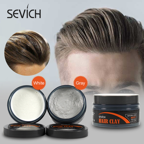 Sevich-arcilla para estilismo del cabello, Gel desechable de larga duración para modelar el cabello con forma de barro, tipo arcilla, 100g ► Foto 1/6