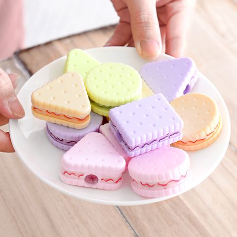 Ellen Brook-afilador de galletas para niños y niñas, suministros escolares, sacapuntas, papelería creativa, 1 Uds. ► Foto 1/4