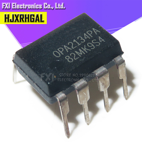Uds OPA2132PA OPA2134PA OPA2132 OPA2134 DIP-8 audio op amp IC chip de doble canal amplificador nuevo y original IC ► Foto 1/2