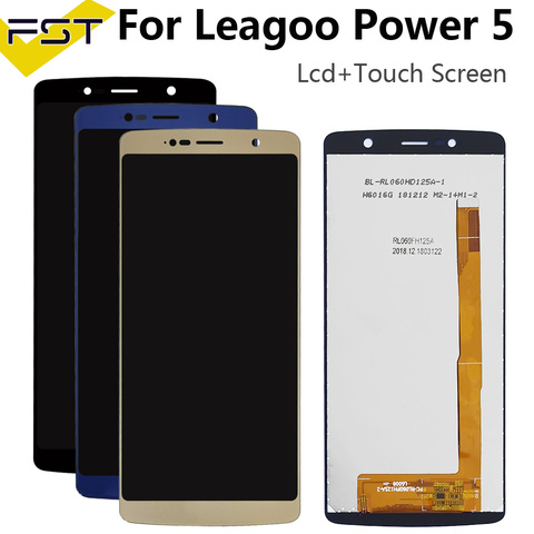 Pantalla LCD de 5,99 pulgadas para móvil, montaje de digitalizador con pantalla táctil para piezas de reparación Power5, herramientas y adhesivo, para Leagoo Power 5 ► Foto 1/5