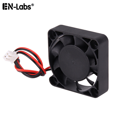 Impresora 3D 4010 ventilador de refrigeración sin escobillas 12V 24V 40mm ventilador silencioso 3D DC 40*40*10 piezas de la impresora 3D del radiador del refrigerador silencioso-2 pines 20CM ► Foto 1/5