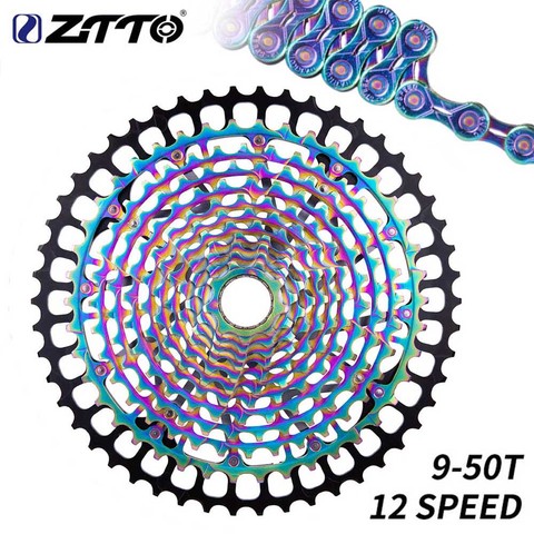 ZTTO-piñón libre para bicicleta de montaña, 12 S ULT PRO, 12 velocidades, 9-50T XD 9T, MTB K7 ► Foto 1/6