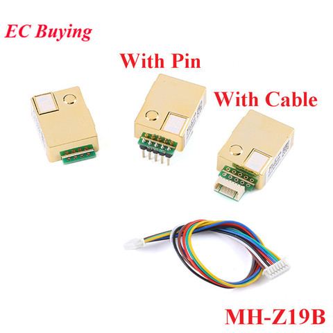 Módulo Sensor de CO2 infrarrojo MH-Z19, Sensor de Gas y dióxido de carbono para Monitor de CO2 0-5000ppm MH Z19B NDIR ► Foto 1/6