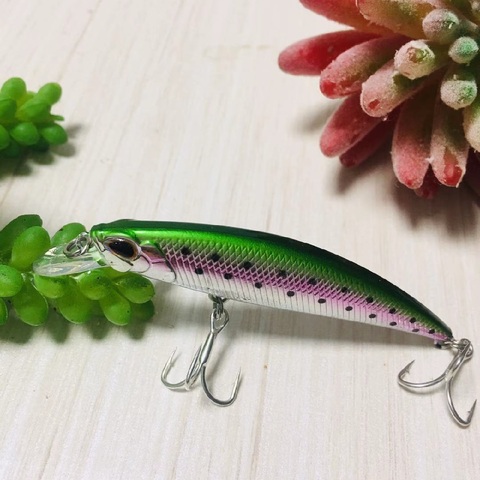 Lubit realis jerkbait lanza 70s 60s Wobblers 60mm/6,5g 70mm/9g pececillo duro hundiendo cebos señuelo para pesca de lubina para Lucio para pesca ► Foto 1/6