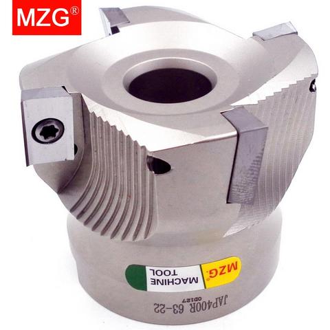 MZG Descuento precio BAP400R50-22-4T cuatro insertos de mecanizado de corte extremo de corte de mango de hombro de ángulo recto cortador de fresado ► Foto 1/6