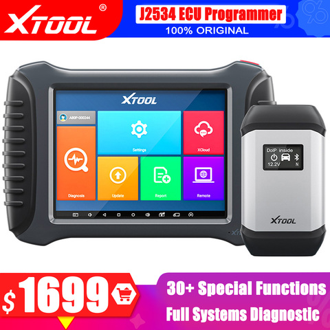 Escáner de diagnóstico de coche, programador de codificación ECU, PK 908P, actualización gratuita en línea, A80pro Master(H6Pro Master)OBD2, VCI J2534 ► Foto 1/6