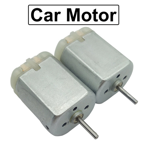 2 unids/lote FC-280PC Mini eléctrico 12V DC de alta Motor de velocidad de 12500RPM cerradura de la puerta del coche Motor para cerradura de la puerta del coche espejo retrovisor DIY juguetes Juguetes ► Foto 1/6