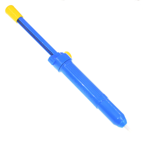 Bomba desoldadora antideslizante azul, supergrande, potente, soldadura electrónica de plástico, succión de soldadura, ventosa, lata de vacío ► Foto 1/6