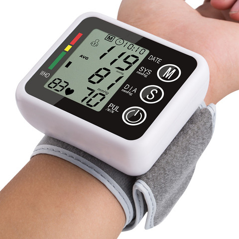 ZOSS últimos modelos de transmisión de voz muñeca automática Digital de presión arterial Monitor tonómetro medidor para medir y pulso ► Foto 1/6