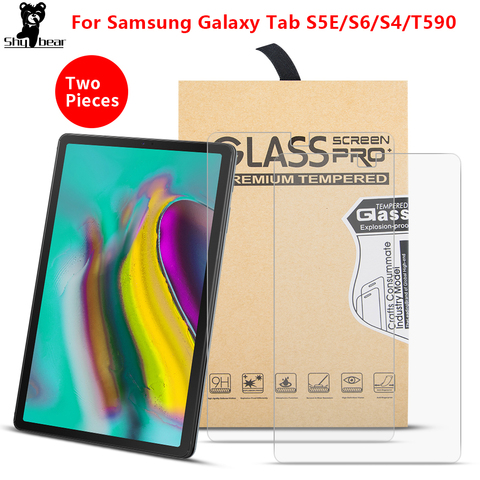 Vidrio templado para tableta Samsung Galaxy Tab S6 10,5 2022 T860 T865 S5E T720, Protector de pantalla para S4 T835 Tab A 10,5 T590 ► Foto 1/6