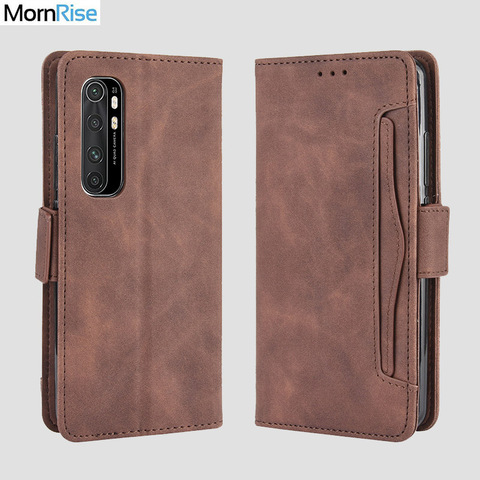 Para Xiaomi MI Note 10 lite funda de cartera magnética libro tapa para Note 10 tarjeta ligera foto titular de lujo cuero teléfono Fundas ► Foto 1/6