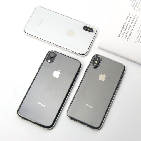 Funda de silicona transparente para móvil, funda suave para iPhone 11, 12 Pro, XS, Max, X, XR, 6S Plus, 5s, SE, 2022 ► Foto 1/6