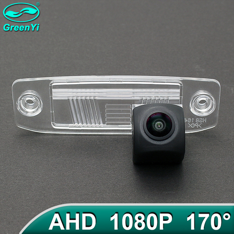 GreenYi 170 ° HD 1080P AHD vehículo cámara de visión trasera para Hyundai Kia Sportage R Carens Borrego Sorento Opirus Mohave K3 Ceed Coche ► Foto 1/6