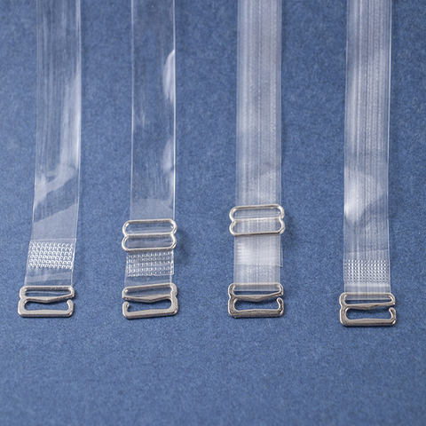 Conjunto de tirantes de sostén transparentes para mujer, 1/2/3 pares, Invisible, desmontable, ajustable, de silicona, cinturón elástico, accesorios íntimos ► Foto 1/6