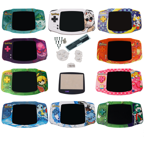 Carcasa personalizada con estampado UV para GAMEBOY Advance, carcasa LCD IPS para GBA IPS DIY ► Foto 1/6