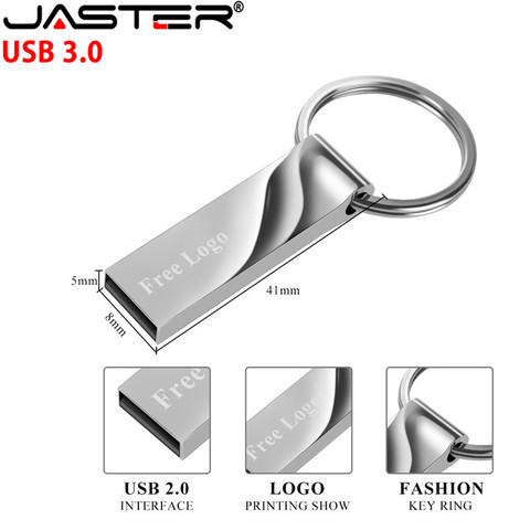 USB JASTER 3,0 Mini Flash pendrive usb flash tarjeta de memoria 4GB 16GB 32GB флешка 64GB (logo gratis ► Foto 1/6