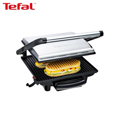 Parrilla eléctrica TEFAL GC241D38 planchas eléctricas prensa con rejilla parrilla electrodomésticos para cocina eléctrica ► Foto 1/6