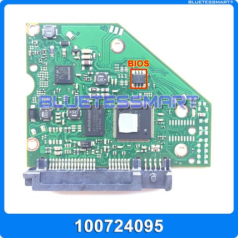 Disco Duro partes PCB tablero lógica placa de circuito impreso 100724095 REV para Seagate 3,5 SATA hdd Recuperación de Datos de 1 T 2 T 3 t ► Foto 1/1