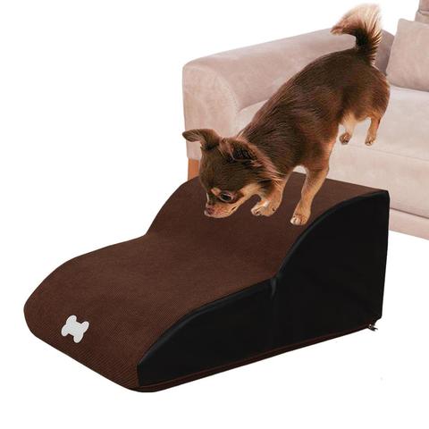 2 capas perro escaleras escalera mascota cachorro escaleras mascotas perro gatos Formación paso rampa para perros sofá cama escalera para perros, gatos, 55*40*25cm ► Foto 1/6