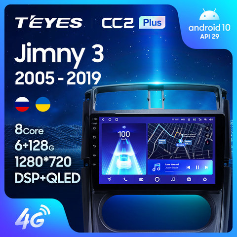 TEYES-Radio Multimedia CC2L CC2 Plus con GPS para coche, Radio con reproductor, Android No 2din, dvd, para Suzuki Jimny 3 ► Foto 1/6