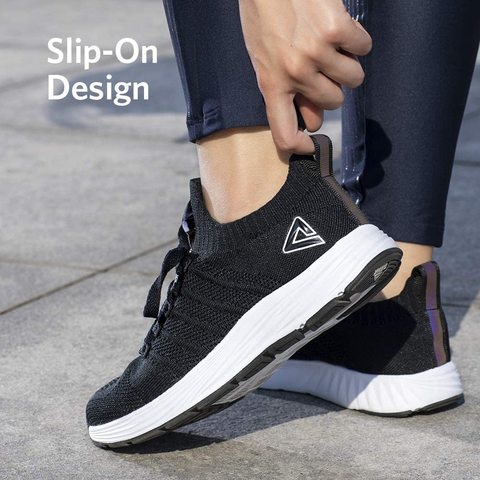 Zapatillas para correr con luz de pico, zapatillas deportivas antideslizantes transpirables para hombre, zapatillas deportivas para caminar al aire libre antideslizantes, Unisex ► Foto 1/6