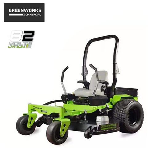 Greenworks-cortacésped eléctrico de 82V, cortacésped con batería de litio de gran capacidad y batería de 4 horas de duración, controlador sin giro, 168Ah ► Foto 1/6