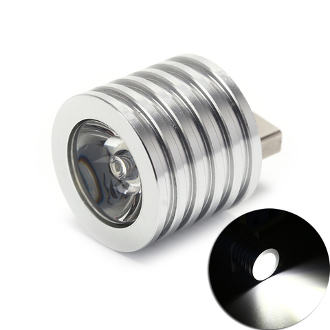 Minifoco LED USB portátil, 3W, 5V, luz blanca, conector USB ► Foto 1/5