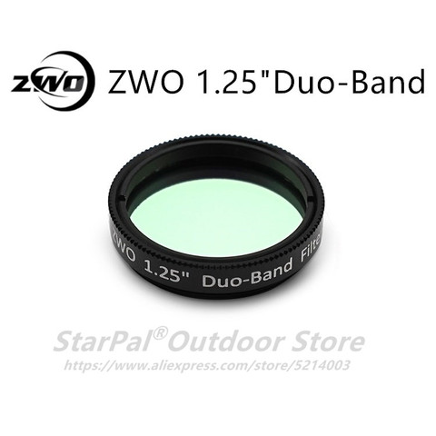 ZWO-filtro de doble banda, 1,25
