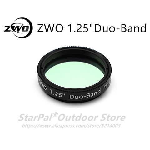 ZWO-filtro de doble banda, 1,25