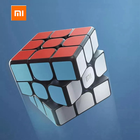 XIAOMI-cubo mágico Original con Bluetooth, enlace inteligente, 3x3x3, cubo magnético cuadrado, rompecabezas, juguete para regalo educativo de Ciencia ► Foto 1/6