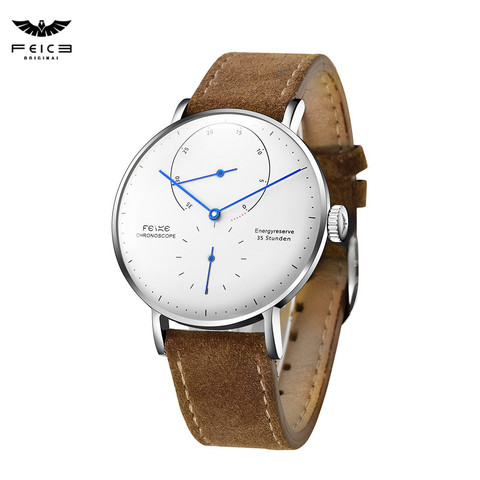 FEICE-Reloj de pulsera automático FM202 Bauhaus para hombre, mecánico, de reserva de energía a la moda, resistente al agua, clásico, compatible con Dropship ► Foto 1/6