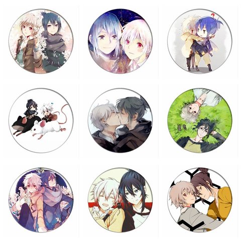 Anime No.6 insignias de Cosplay Shion broche icono de Nezumi colección bolsas broche para mochilas ropa ► Foto 1/5