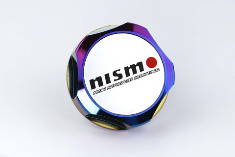 Tapa Protectora de tanque de combustible y aceite, Tapa de aceite de motor de aluminio CNC para Nissan ► Foto 1/6