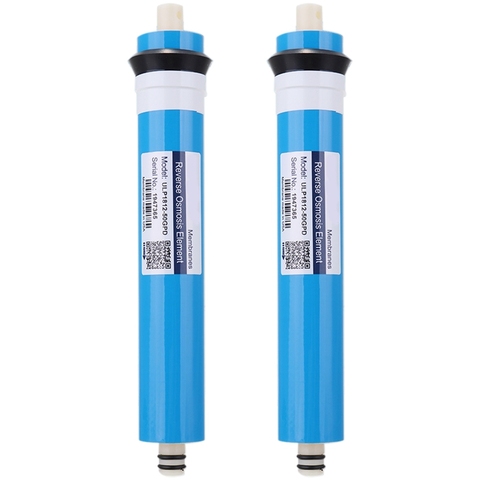 2 uds ULP1812-50 filtro de agua residencial 50 Gpd RO membrana NSF utilizado para sistema de ósmosis inversa ► Foto 1/6