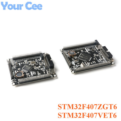 STM32F407VET6 STM32F407ZGT6 STM32 sistema ARM Core Board STM32F407 tablero de desarrollo F407 Cortex-M4 tablero de aprendizaje de un solo Chip ► Foto 1/5