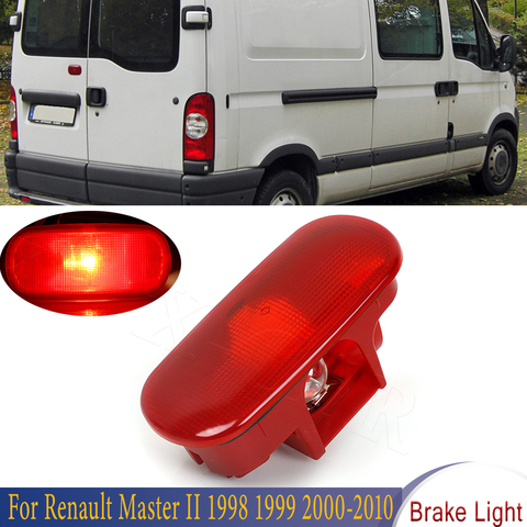 Lámpara de parada de montaje para coche Renault, luz trasera de freno de 3 ° para Renault Master II / Opel Movano A 1998-2010 7700352940 265000QAA, X-CAR ► Foto 1/6