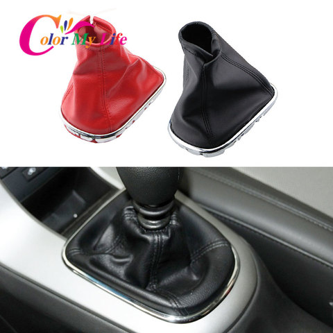 Perilla de palanca de cambios de coche, cubierta de bota de polaina, cubiertas de cuero a prueba de polvo para Chevrolet Cruze 2008 2009 2010 2011 2012 2013, accesorios ► Foto 1/6