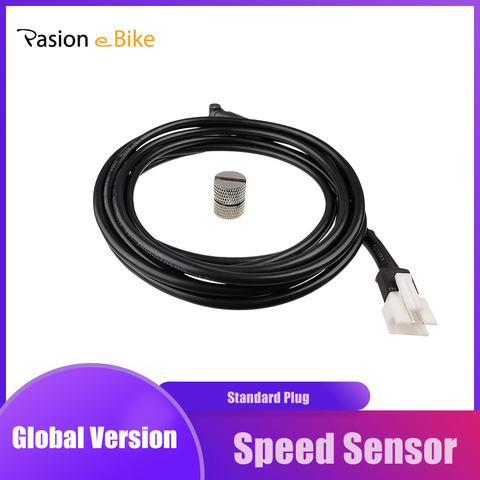 PASION E BIKE-Sensor de velocidad para bicicleta eléctrica, Kit de conversión, Sensor de detección de velocidad de llanta, color negro ► Foto 1/6