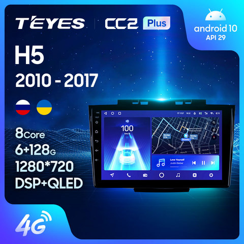 TEYES-Radio Multimedia CC2L CC2 Plus para coche, Radio con reproductor de vídeo, navegación GPS, Android no 2din, DVD ► Foto 1/6