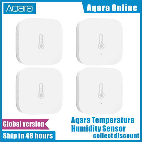 Aqara-Sensor inteligente de temperatura, humedad, ambiente, presión del aire, funciona con la aplicación Xiaomi IOS, 100% Original, disponible ► Foto 1/6