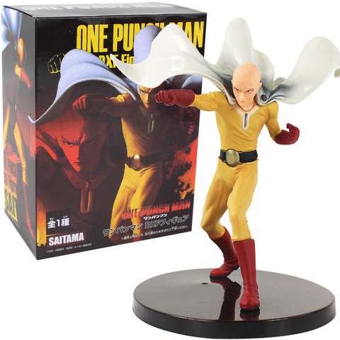 Figura de Saitama Sensei DXF Hero de PVC, modelo de figura de acción coleccionable de One Punch Man, 19cm, regalo para niños ► Foto 1/6