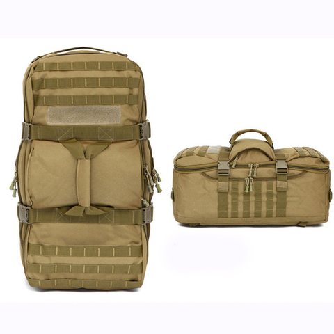 Bolsa militar para exteriores, mochila táctica del ejército Molle, impermeable, de camuflaje, para Deportes de caza, senderismo, Camping, bolso de hombro ► Foto 1/6