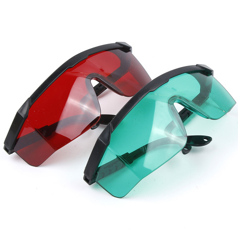 Gafas de seguridad para los ojos, lentes de protección de luz UV láser verde rojo, útiles, trabajo en laboratorio, a prueba de polvo, antivaho, antisalpicaduras, para exteriores ► Foto 1/6