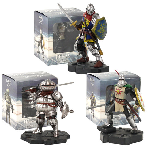 Figuras de acción de los héroes de Dark Souls de 10-11cm, Lordran Solaire, Oscar Siegmeyer con espada, colección de PVC ► Foto 1/6