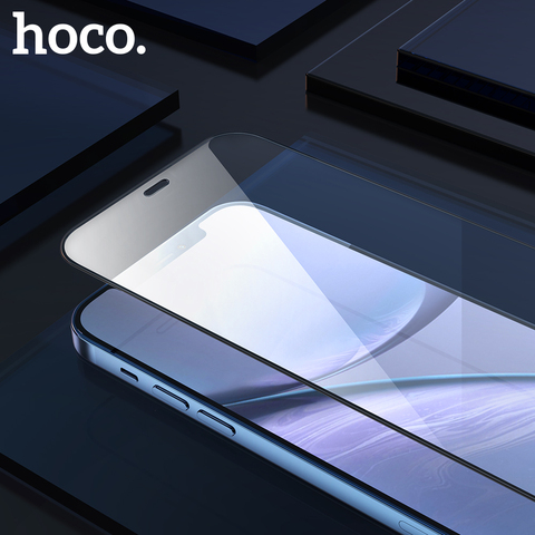 HOCO-Protector de pantalla 3D para iPhone 12 pro Max HD, película de vidrio templado, cubierta protectora completa para iphone 12 12 mini, 2022 ► Foto 1/6