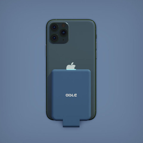 OISLE, cargador de batería de 2800mAh, funda para iPhone 6 6s 7 8, Banco de energía externo para iPhone 5 S SE, Mini batería de reserva portátil ► Foto 1/6