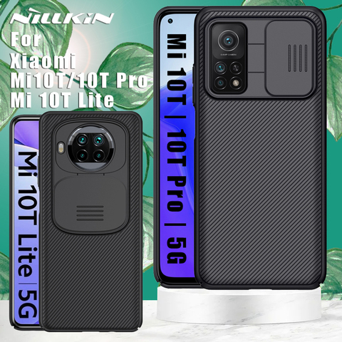 NILLKIN-funda protectora para cámara de Xiaomi Mi 10T Pro Mi10T Lite 11 10 5G NFC, cubierta trasera antideslizante ► Foto 1/6