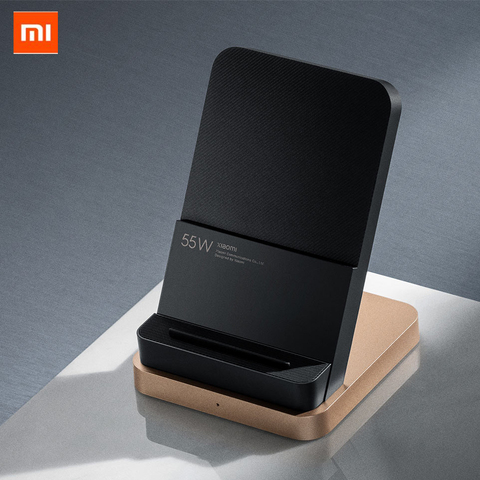 Xiaomi-cargador inalámbrico de 55W para móvil, cargador inalámbrico refrigerado por aire, compatible con Cargador rápido para Xiaomi 10 y Iphone, 2022 ► Foto 1/6