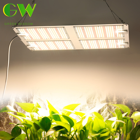 Tablero de lámpara LED de espectro completo, luz Quantum Grow de 100W, 200W y 400W, luz similar al sol, hidropónico para invernadero de plantas y flores vegetales ► Foto 1/6